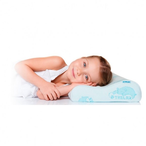 Подушка Trelax с эффектом памяти для детей старше 3-х лет Respecta п 25