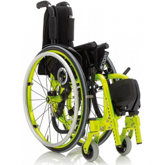 Кресло-коляска с ручным приводом активного типа Progeo Exelle Junior - фото №1