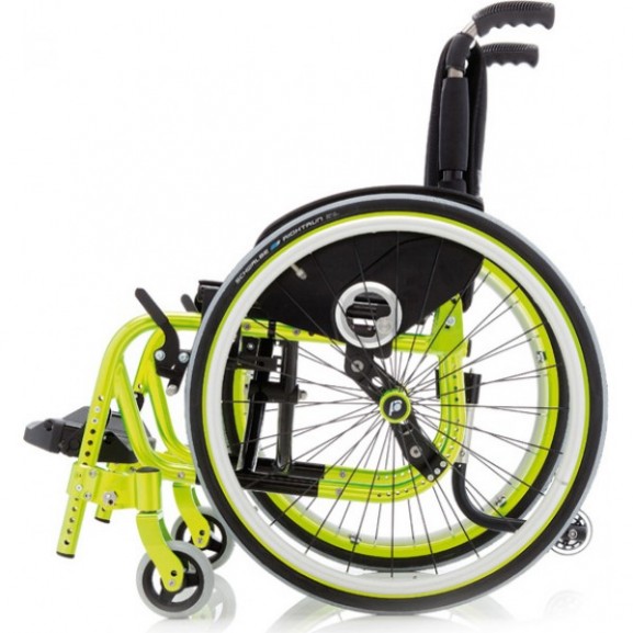 Кресло-коляска с ручным приводом активного типа Progeo Exelle Junior - фото №2
