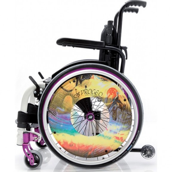 Кресло-коляска с ручным приводом активного типа Progeo Joker Junior - фото №5