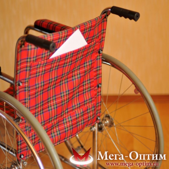 Детская инвалидная коляска Мега-Оптим Fs874-51 (35 см) - фото №5