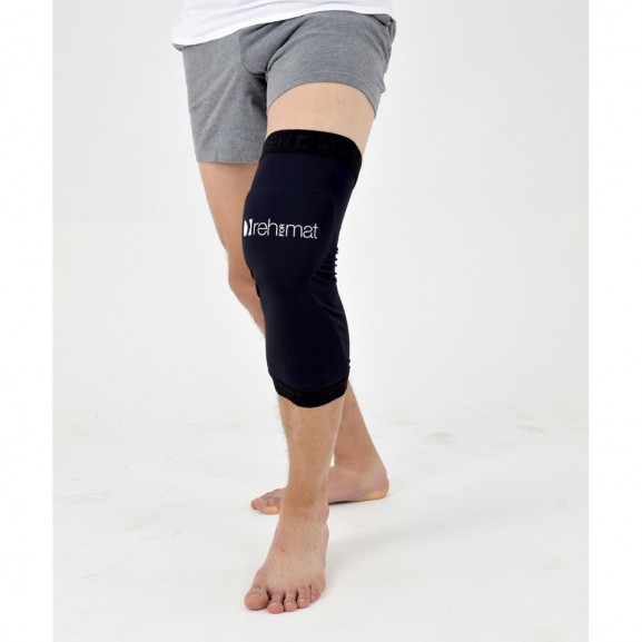 Эластичный защитный рукав на ортез колена (короткий) Reh4Mat Rz-k - фото №1