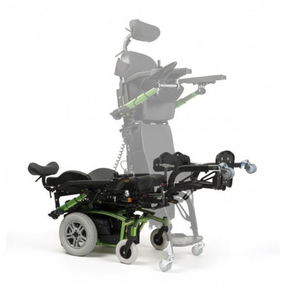 Кресло-коляска электрическая с вертикализатором Vermeiren Forest 3 SU - фото №1