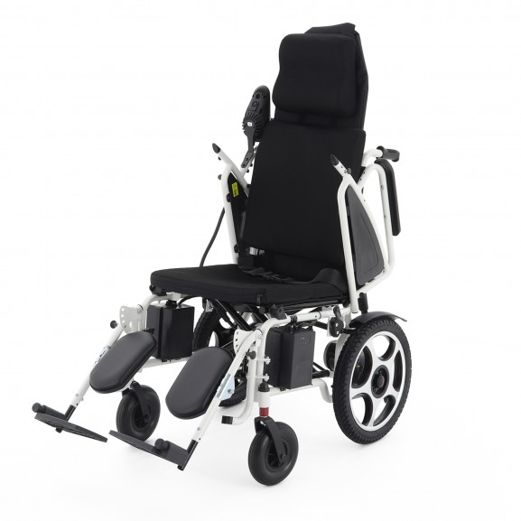 Кресло-коляска электрическая МедМос ЕК-6012 - фото №5