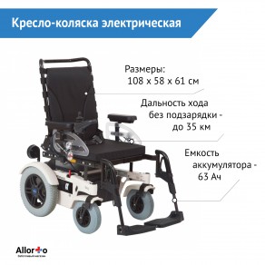 Инвалидная коляска с электроприводом Otto Bock B400