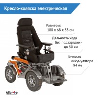 Кресло-коляска с электроприводом Otto Bock C2000