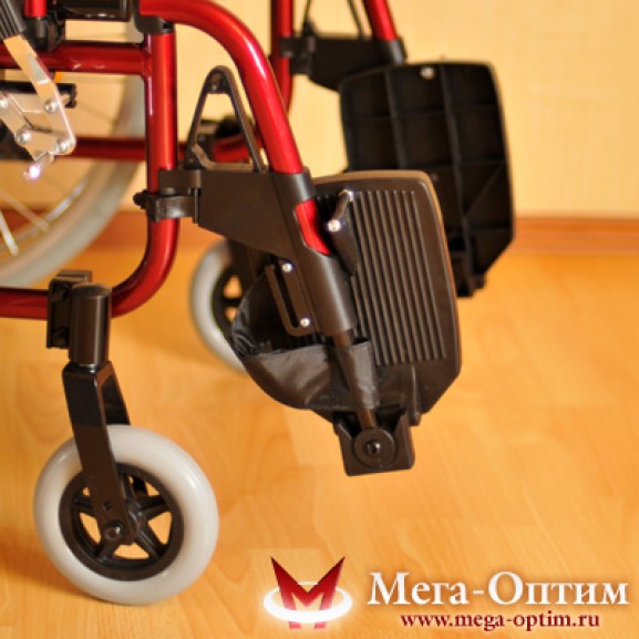 Универсальная облегченная инвалидная коляска Мега-Оптим Fs 205 Lhq - фото №12