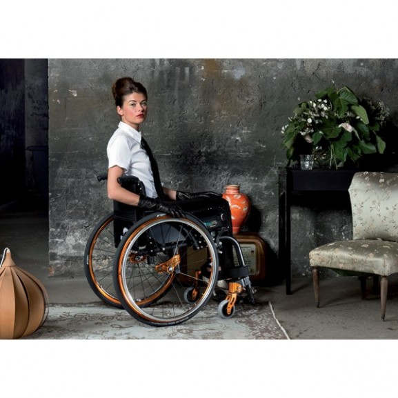 Кресло-коляска с ручным приводом активного типа Progeo Tekna Advance - фото №8