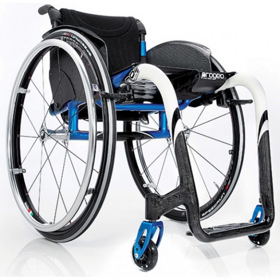 Кресло-коляска с ручным приводом активного типа Progeo Noir