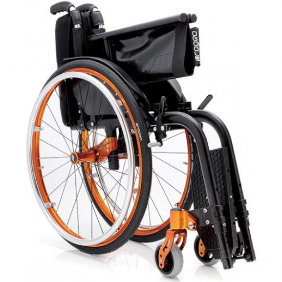 Кресло-коляска с ручным приводом активного типа Progeo Tekna Advance - фото №6
