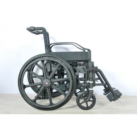 Кресло-коляска механическая рентгенопрозрачная Мед-Мос Fs902с - фото №1