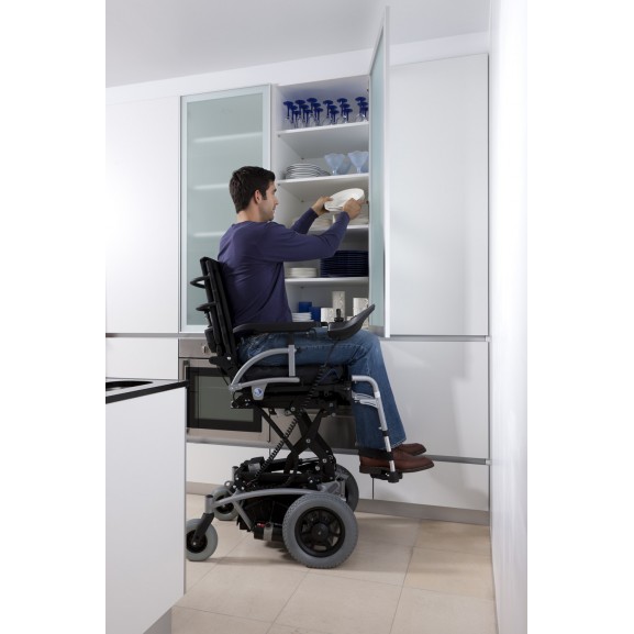 Кресло-коляска инвалидное с электроприводом Vermeiren Navix Lift - фото №5
