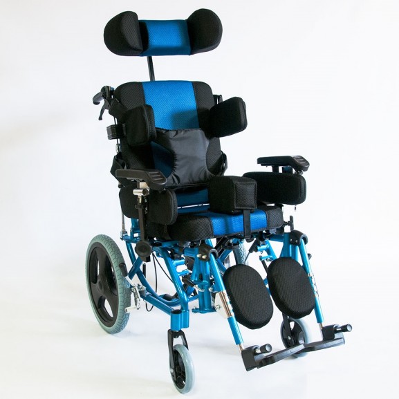 Инвалидная коляска для больных ДЦП Мега-Оптим Fs 958 Lbhp-32 - фото №1