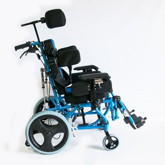 Инвалидная коляска для больных ДЦП Мега-Оптим Fs 958 Lbhp-32 - фото №3