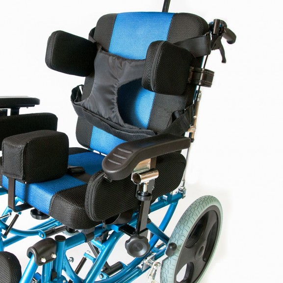 Инвалидная коляска для больных ДЦП Мега-Оптим Fs 958 Lbhp-32 - фото №6