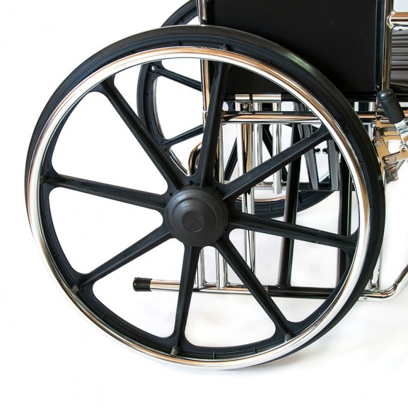Инвалидная коляска повышенной грузоподъемности Мега-Оптим Lk 6118-51 (56, 56а) / 711 Ae - фото №6