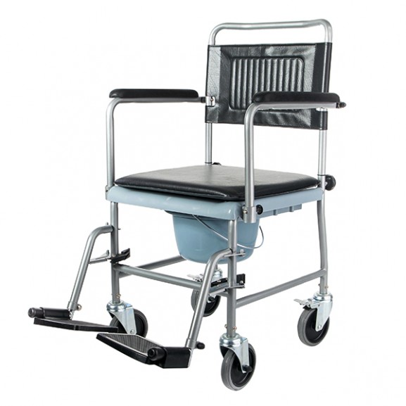 Инвалидная кресло-каталка с туалетным устройством Barry W2 (5019w2p)