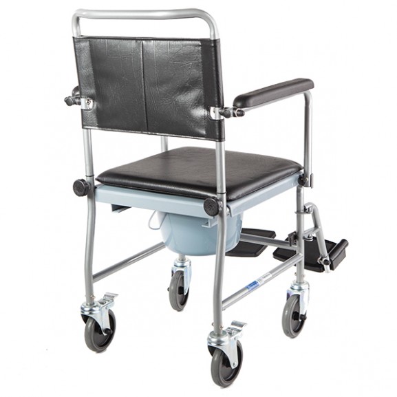 Инвалидная кресло-каталка с туалетным устройством Barry W2 (5019w2p) - фото №1