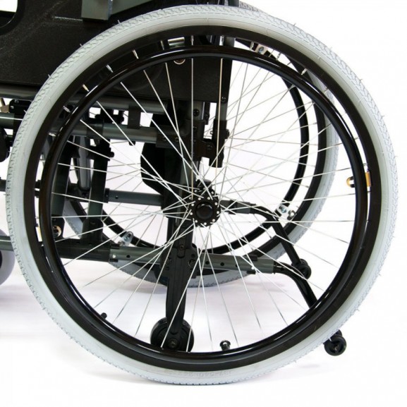 Инвалидное кресло-коляска алюминиевая Мега-Оптим Fs 957 Lq - фото №9