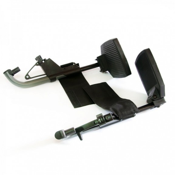 Инвалидное кресло-коляска алюминиевая Мега-Оптим Fs 957 Lq - фото №3