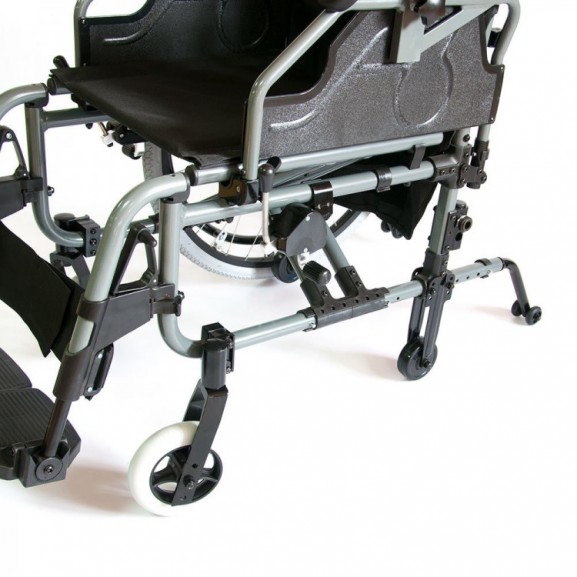 Инвалидное кресло-коляска алюминиевая Мега-Оптим Fs 957 Lq - фото №8