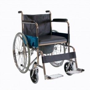 Инвалидное кресло-коляска с санитарным устройством Мега-Оптим FS681 