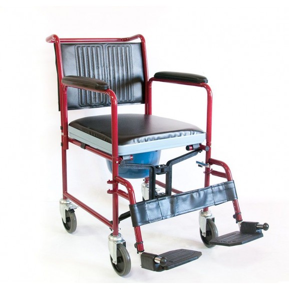 Инвалидное кресло-коляска с санитарным устройством Мега-Оптим Fs 692-45