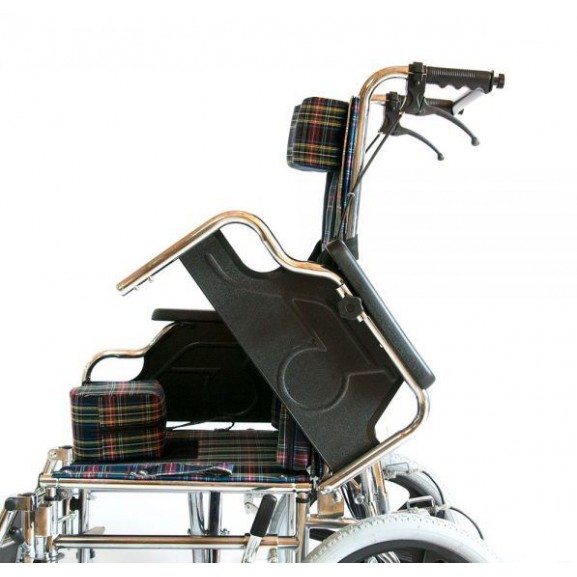 Кресло-коляска для инвалидов детская Мега-Оптим Fs 212 bceg - фото №8