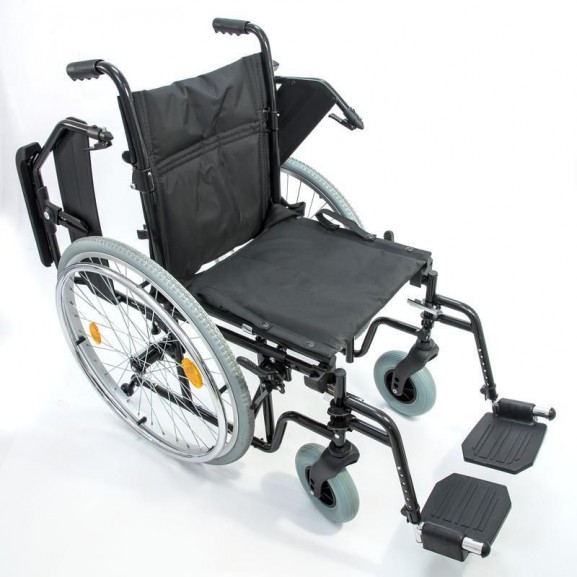 Кресло-коляска инвалидная Мега-Оптим 712 N-1 - фото №3