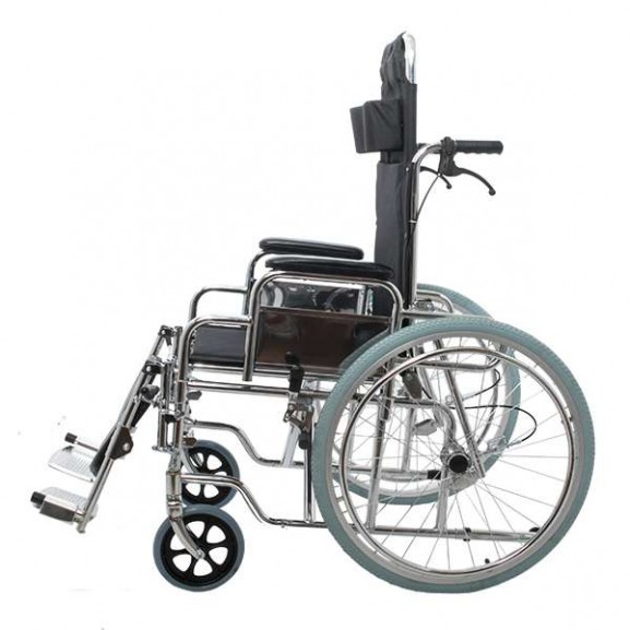 Кресло-коляска инвалидная с высокой спинкой Barry R5 - фото №2