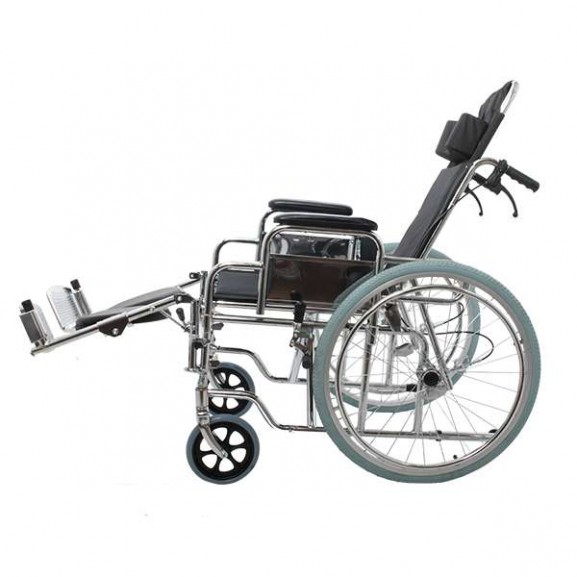 Кресло-коляска инвалидная с высокой спинкой Barry R5 - фото №3