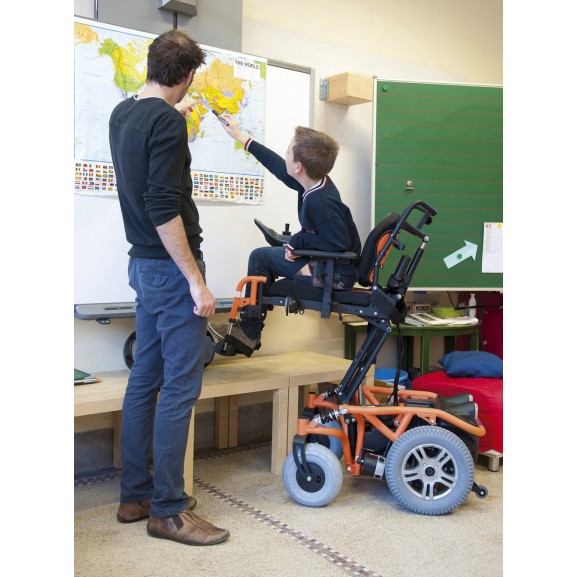 Кресло-коляска электрическая Vermeiren Springer Kids - фото №3