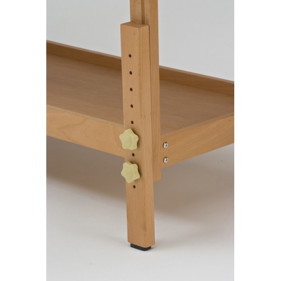 Стационарный массажный стол деревянный Мед-Мос Fix-1a - фото №16