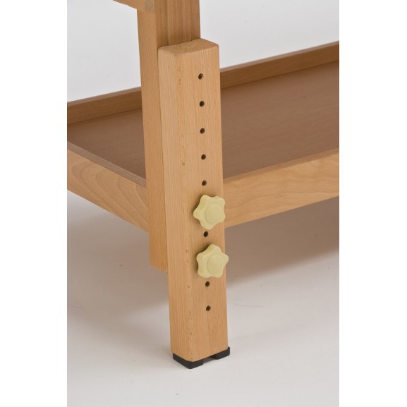Стационарный массажный стол деревянный Мед-Мос Fix-0a - фото №20