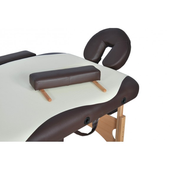 Массажный стол складной деревянный Мед-Мос Jf-ay01 3-х секционный (Мст-103л) - фото №10
