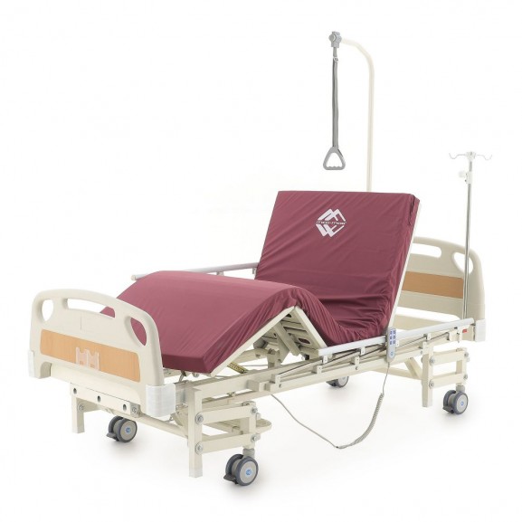 Кровать медицинская электрическая  с выдвижным ложем (3 функции) Мед-Мос DB-6 (MЕ-3018Н-05) - фото №1