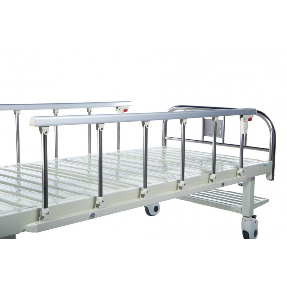 Кровать механическая 2-секционная с функцией удлинения ложа Медицинофф B-21(v) - фото №4