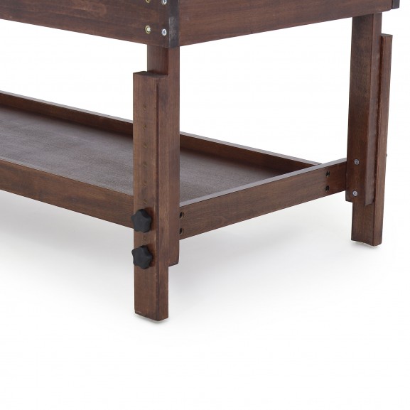 Массажный стол стационарный деревянный Мед-Мос FIX-0A SW4.31.10A-10 - фото №8