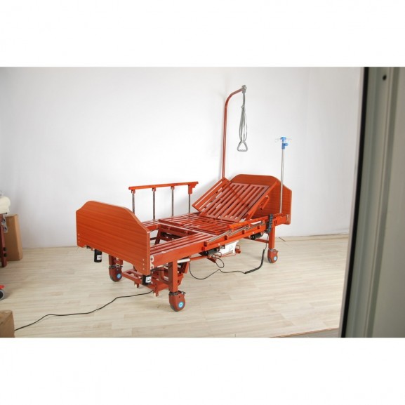 Кровать электрическая с боковым переворачиванием Мед-Мос Yg-3 (мм-092н) - фото №1
