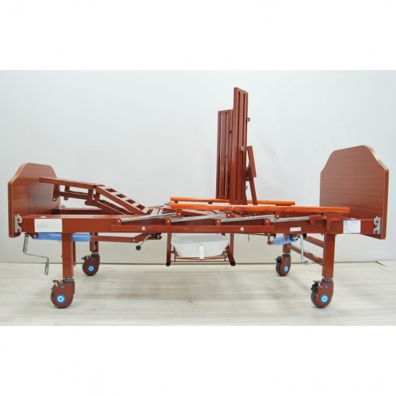 Кровать механическая с боковым переворачиванием Мед-Мос Yg-5 (мм-036пн) - фото №3
