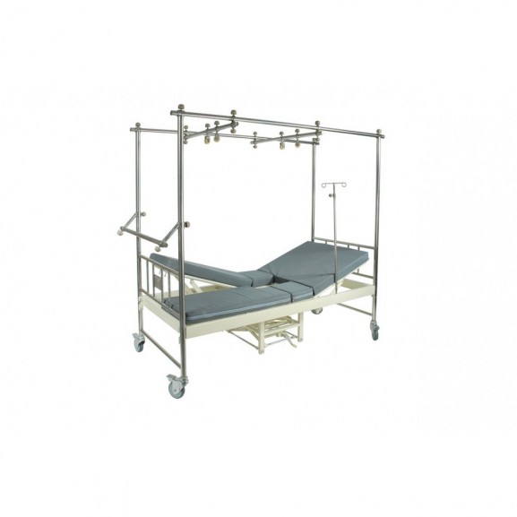 Медицинская кровать (2 функции), с туалетным устройством Мед-Мос F-24 Mm-44 - фото №1