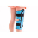 Детский коленный полужесткий ортез с боковыми шинами и пателлярным кольцом Reh4Mat Fix-kd-12 - фото №7