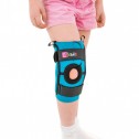 Детский коленный полужесткий ортез с боковыми шинами и пателлярным кольцом Reh4Mat Fix-kd-12