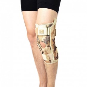 Ортез коленного сустава с нерегулируемыми шинами (камуфляж) Reh4Mat 4army-sk-03