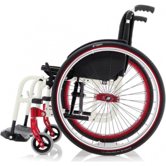 Кресло-коляска с ручным приводом активного типа Progeo Exelle Vario - фото №2
