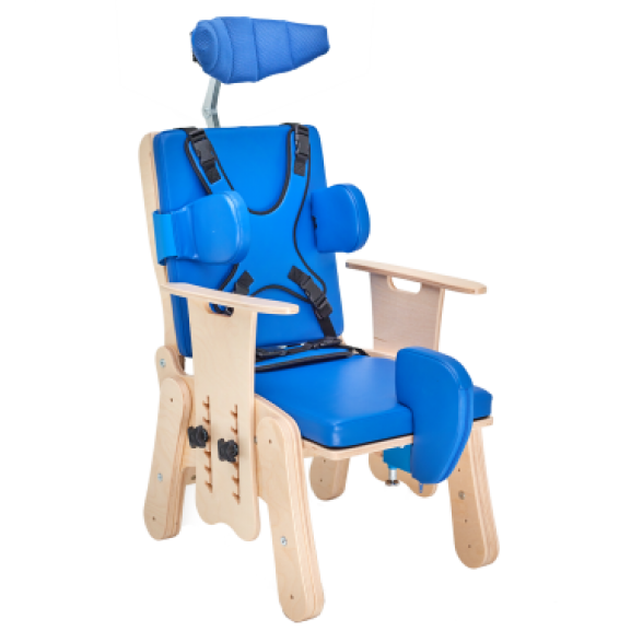 Ортопедическое реабилитационное кресло со стабилизацией плеч и головы Akcesmed КИДО
