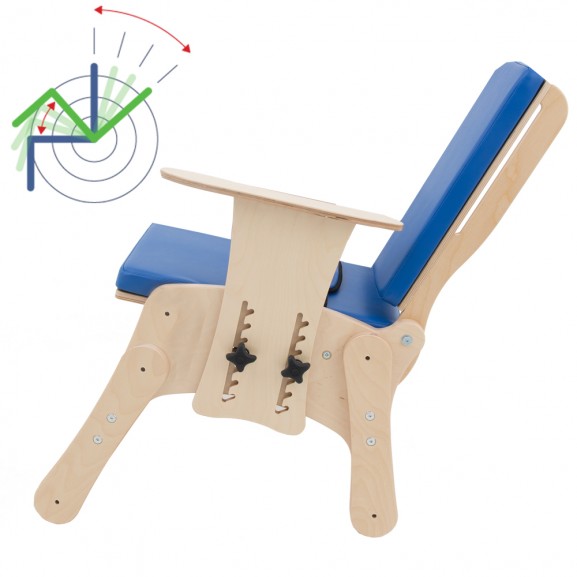 Ортопедическое реабилитационное кресло со стабилизацией плеч и головы Akcesmed КИДО - фото №5