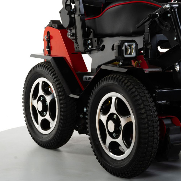 Кресло-коляска вездеход ступенькоход Caterwil GTS 4WD - фото №8