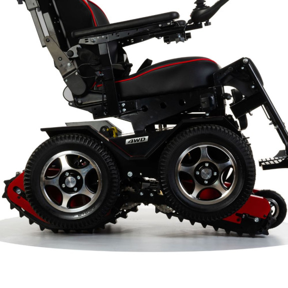 Кресло-коляска вездеход ступенькоход Caterwil GTS 4WD - фото №9