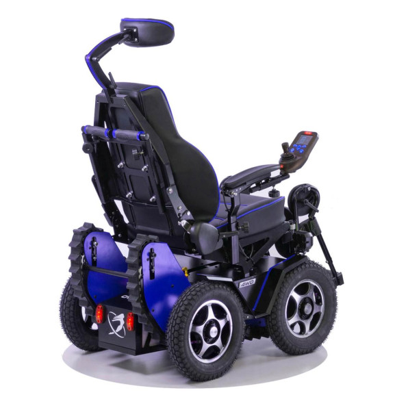 Кресло-коляска вездеход ступенькоход Caterwil GTS 4WD - фото №15